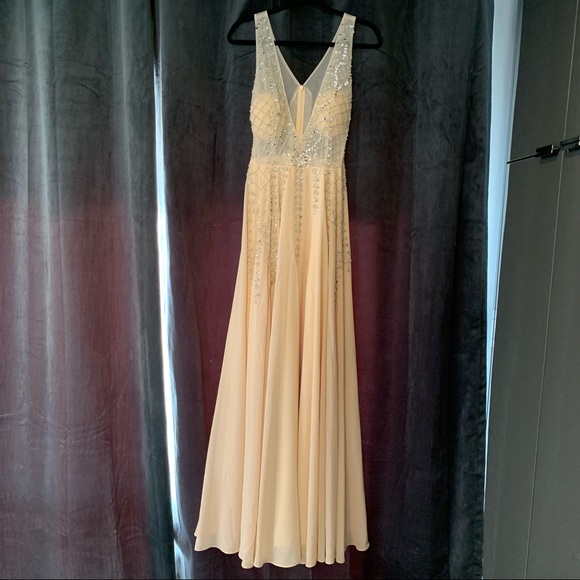 Faux-Crystal Embellished Dress - Picture 2 of 3